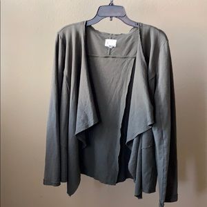 Olive Green Moto Jacket